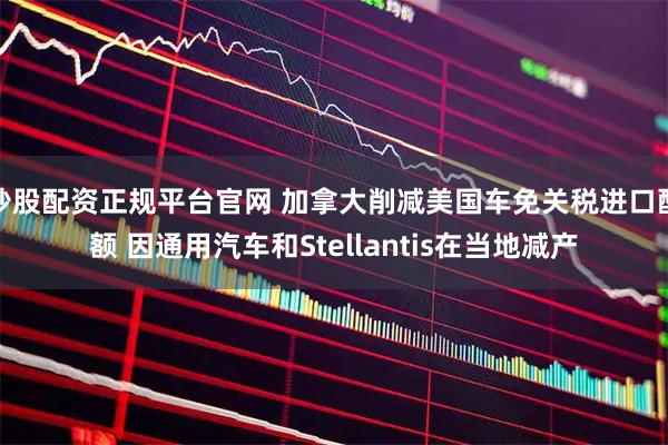炒股配资正规平台官网 加拿大削减美国车免关税进口配额 因通用汽车和Stellantis在当地减产